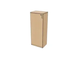 kantoorkast,HxBxD 1545x600x445mm,NE-esdoorn