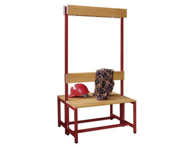 banc double,HxLxP 1600x1000x770mm,piètement RAL3000