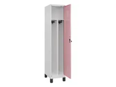 locker voor scheiding van kleding,HxBxD 1950x400x500mm,1vak