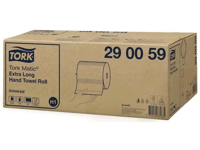 Tork 290059 H1 Matic Universal Handdoekrol Wit 1-laags 280m
