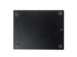 Infostandaard zwart metaal met acryl bord A4 - 8