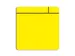 Magneetfolie Scrum Geel 75x75mm dikte 0,85mm