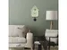 Horloge murale NeXtime Twitter 21,5x41,5 cm vert olive