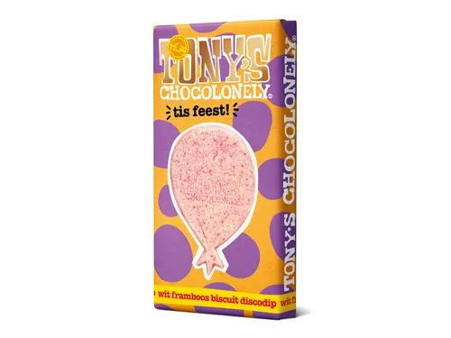 Chocolade Tony's Chocolonely Reep gifting bar tis feest