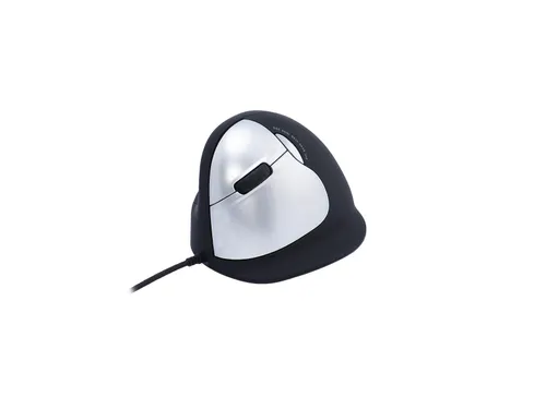 Ergonomische muis R-Go HE Break medium/Large Links bedraad Zwart