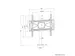 Neomounts DS42-430BL14 Support de bureau pour écran à poser 1 écran