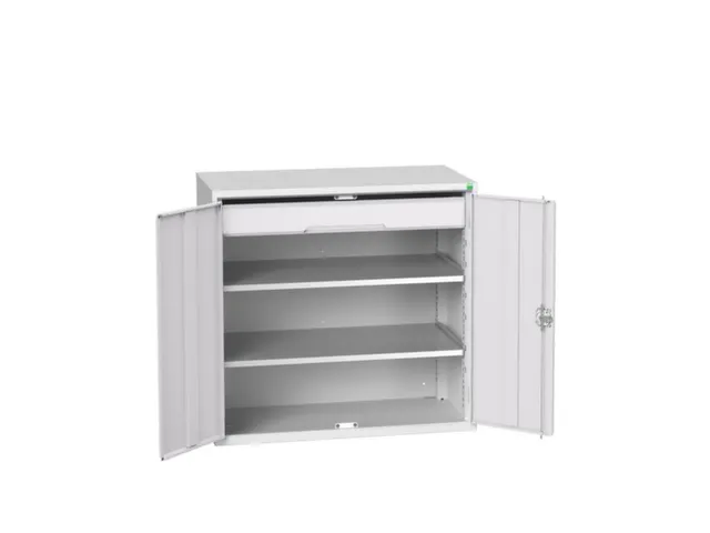 universele kast,HxBxD 1000x1050x550mm,2xStalen bodem,1lade(n)