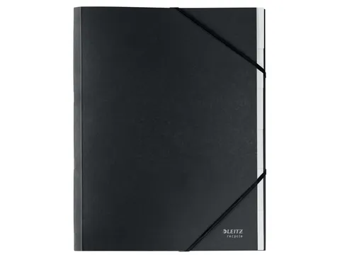 Sorteermap Leitz Recycle 6 tabs karton zwart