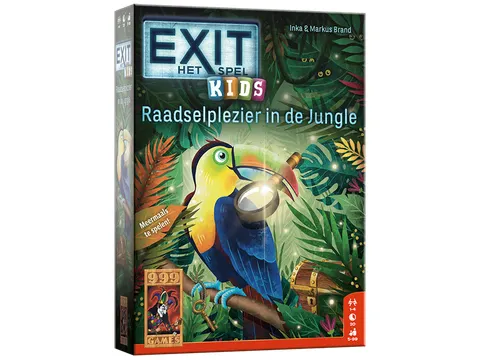 999Games EXIT Kids Raadselplezier in de jungle puzzelspel 5+