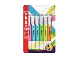 Markeerstift Stabilo Swing Cool 1-4mm 275/6-3 Assorti - 2