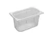 Caterchef Gastronorm bak 1/4 GN 150mm polycarbonaat transparant