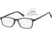 Bril Montana +0.00 dpt blue light filter zwart