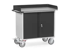 Werkplaatswagens Van Staalplaat 12456 Ral7035 Front Ral7016