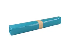 Afvalzak LDPE gerecycled 120x90cm T100 blauw 185 Liter 100 Stuks