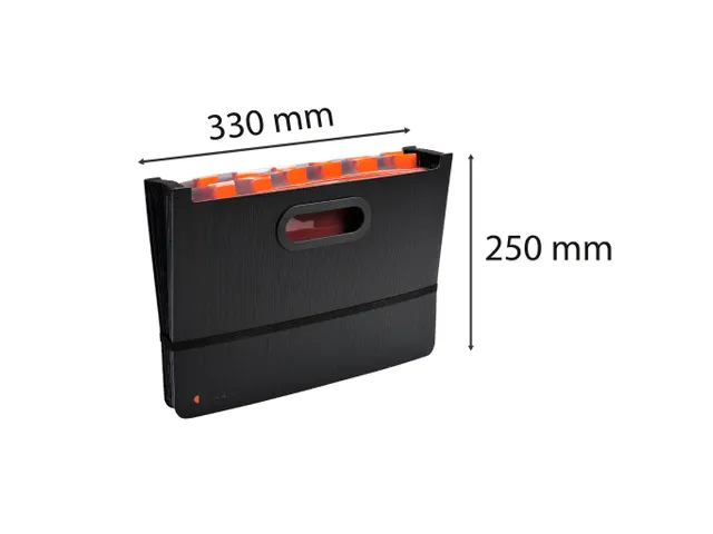 Trieur valisette extensible 24 compartiments Exadesk Exactive - A4 - N