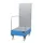 Verrijdbare Opvangbak,V. 2X200L Vat,Opvangvol. 215L