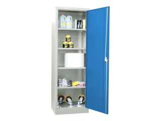 universele kast,HxBxD 1950x640x500mm,RAL7035,front RAL5012 - 2