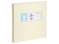 Alb livre 60p blanc 29x32cm Sweet jaune
