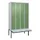 locker voor scheiding van kleding,HxBxD 2120x1200x815mm,4vak