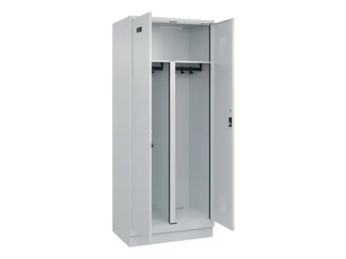 PBM-locker,HxBxD 1950x800x500mm,2vak,vak B 400mm,cil.-slot