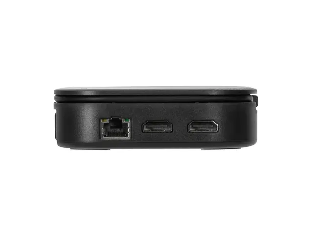 Targus DOCK116GLZ, Bedraad, USB 3.2 Gen 2 (3.1 Gen 2) Type-C, 80 W, Zw