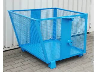 Kiepbak Van Gaas Hxbxd 900x1200x1000mm 0.90m³ 500kg Ral5012 - 1