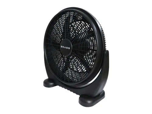 Vloerventilator BRASQ Ø 50cm zwart