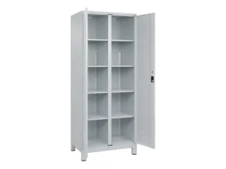 wasgoedverdeelkast,HxBxD 1950x800x500mm,vak B 400mm,draaigrendel - 2