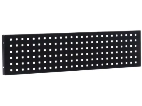 zichtscherm,v. balie,HxB 250x750mm,perforatieplaat,zwart