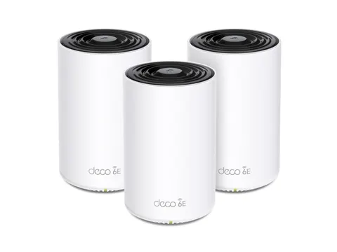 TP-Link Deco XE75 Pro (3-pack), Wit, Intern, Mesh-systeem, 670 m², FC