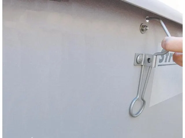 Strooigoedbak Gvk 1500l 1040x1840x1430mm Groen/Oranje