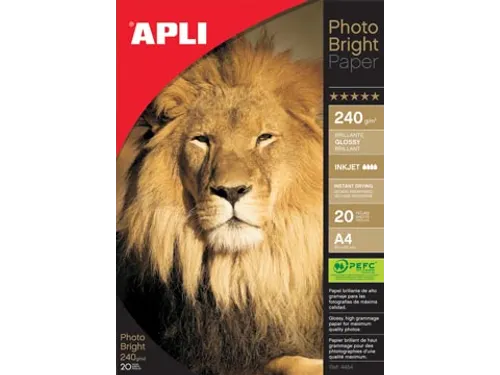Apli Fotopapier A4 Photo Bright 200 Gram