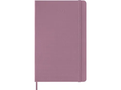 Agenda 2027 Moleskine 12M Daily 1dag/1pagina large hc majestic pink