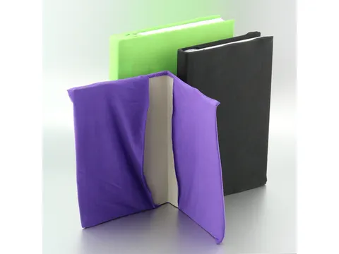 Rekbare boekenkaft Kangaro A5 14,5x21cm groen