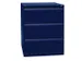 hangmappenkast,HxBxD 1016x800x622mm,3hangmappenframes,twee banen