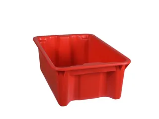 Draaistapelbak Pp Hxlxb 202X590X380Mm 34L Rood - 1
