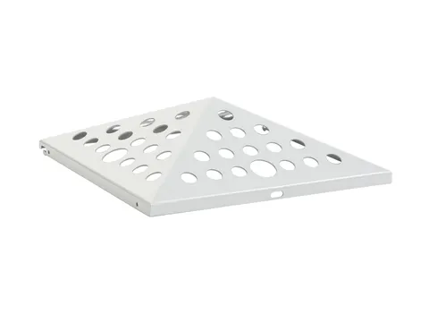 Top Piramide as-papierbak 'Open' Zilver