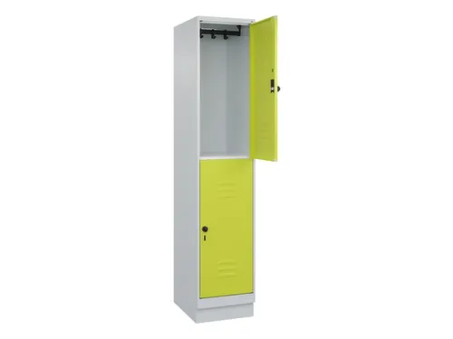 dubbeldekse locker,HxBxD 1950x400x500mm,1x2vak.,vak B 400mm