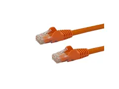 10m gigabit snagless RJ45 UTP Cat6 patchkabel oranje