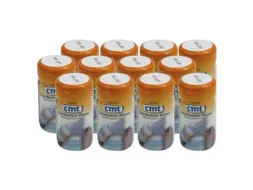 CMT Desinfectie wipes blauw 14x14cm N14019 12 bussen
