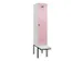 locker met bank,voor scheiding van kleding,HxBxD 2120x400x815mm,1vak