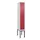 Z-garderobekast,HxBxD 2120x300x500mm,vak B 150/300mm,cil.-slot