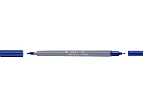Duo aquarelmarker Goldfaber 151 hel roodblauw