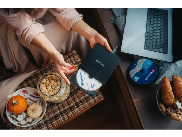 Externe slanke Ultra HD Externe Slimline Blu-ray-brander Usb-C