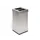 Design Afvalbak Carro Mix 2 x 52.5 Liter Mat RVS