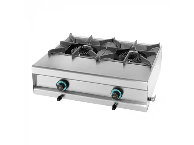 Gaskooktoestel 2 branders aardgas