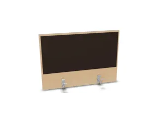 opzetpaneel,v. bureau,aanbouw achter,B 800mm,NE-esdoorn,BN2036-bruin - 1