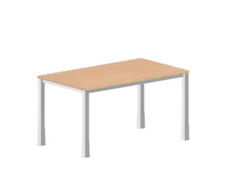 In hoogte verstelbaar bureau,HxBxD 720-840x1400x800mm,NE-esdoorn - 2