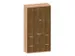 kantoorkast,HxBxD 1920x1000x430mm,decor romp beuken,decor front noten