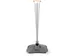 Durable stoepbord Heavy Base, uit aluminium, zilver, ft A1, met watert